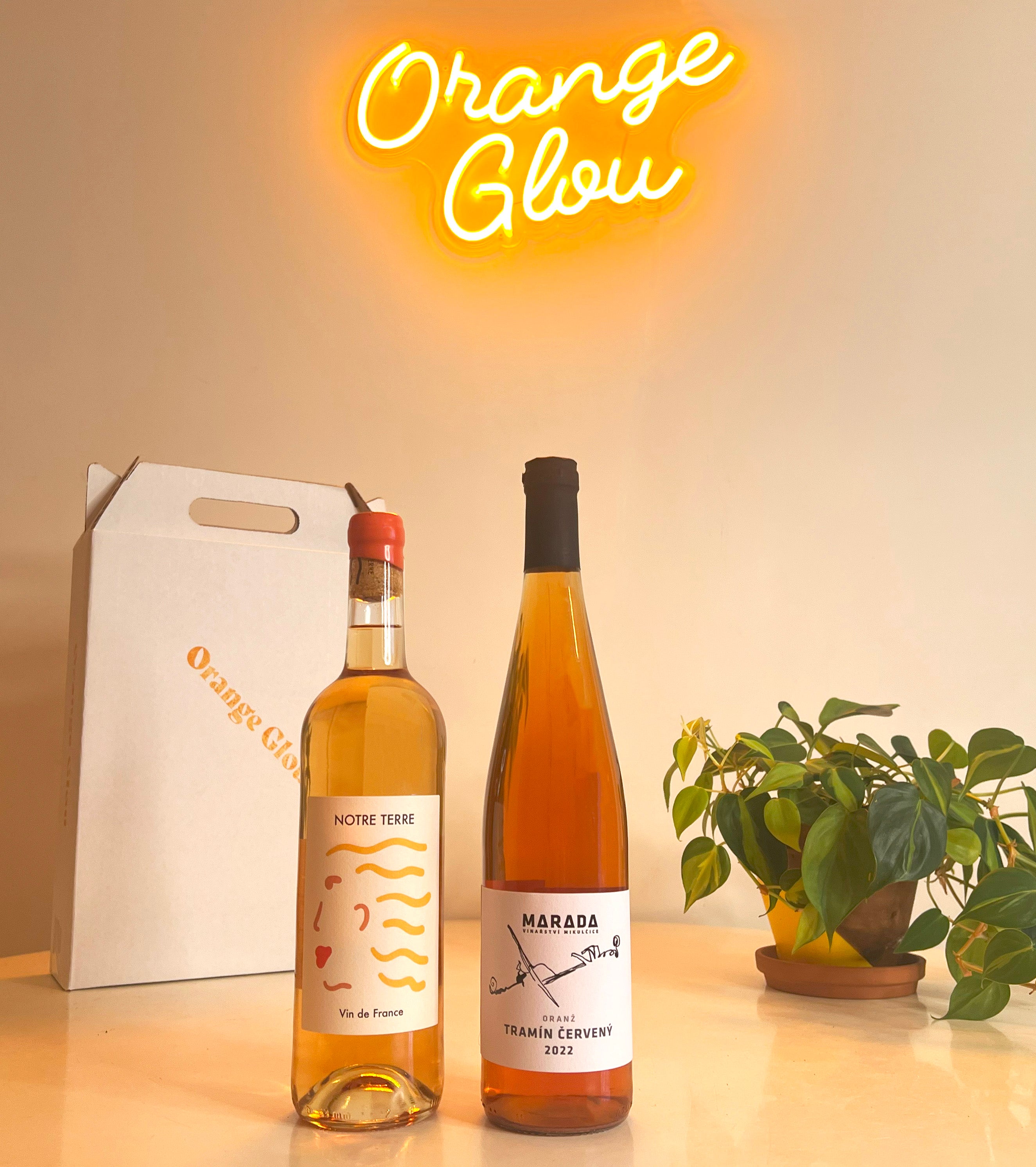 2 Bottle OG Box | Distinct Natural Orange Wines – Orange Glou